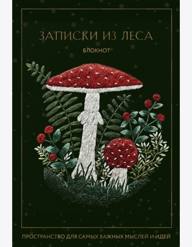 Записки из леса. Пространство для мыслей, идей и важных мелочей. Блокнот (64 л.)