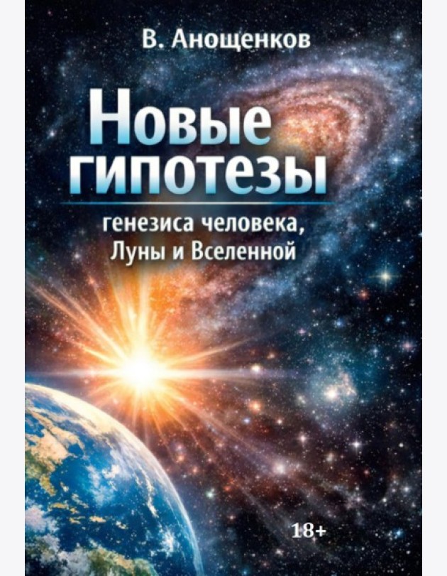 Новые гипотезы генезиса человека, Луны и Вселенной