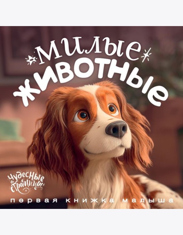 Милые животные. Первая книжка малыша