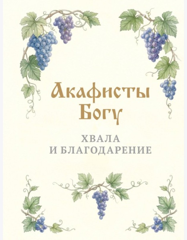 Акафисты Богу. Хвала и благодарение