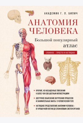 Анатомия человека: большой популярный атлас (новое оформление)